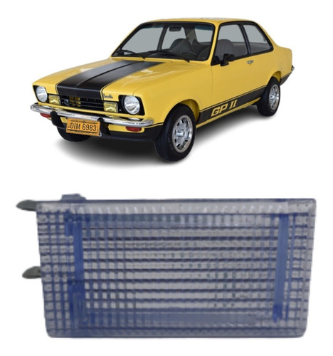 Lanterna Luz Teto Porta Malas Chevette Lâmpada 10w