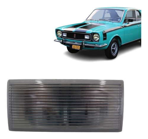 Lanterna Teto Luz Corcel II Delrey Pampa Belina II