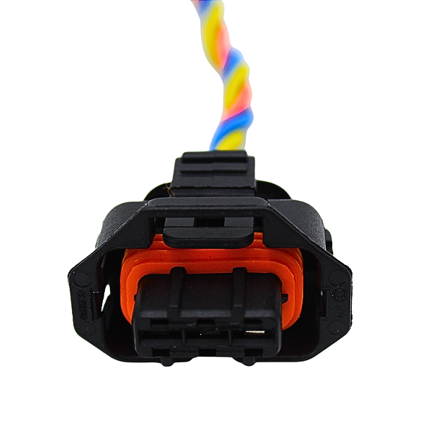 Conector Plug 3 Vias Bobina De Ignição Sensor Pressão Fiat Gm Vw Renault