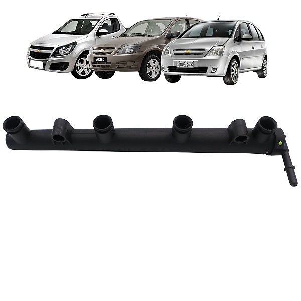 Flauta Combustível Sistema Delphi Corsa Prisma Meriva Celta Montana 1.4 Flex