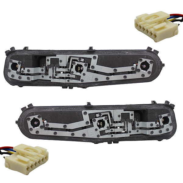 Kit Circuito Lanterna Traseira + Chicote Plug Novo Uno Vivace 2014 Até 2019