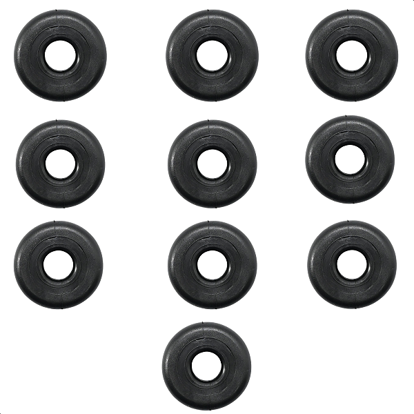 10 Grampo Articulação Vareta Do Capô T-Cross Polo Passat Virtus Jetta New Beetle