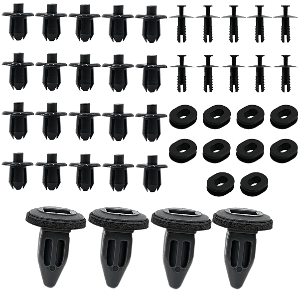 Kit 44 Presilha Para Choque Para Barro Gm Chevrolet