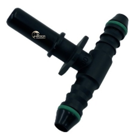 Conector Engate Rápido T Gasolina 8mmx8mm Universal