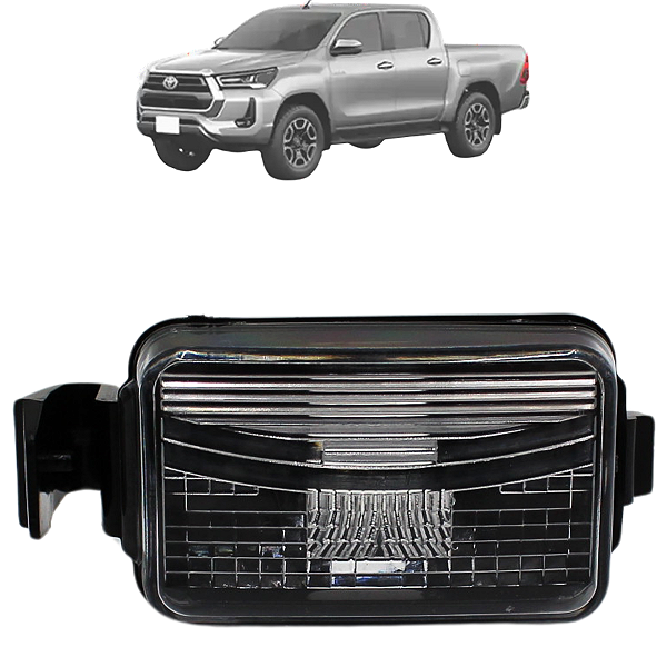Lanterna Luz De Placa Traseira Hilux 2016 17 18 19 até 2023