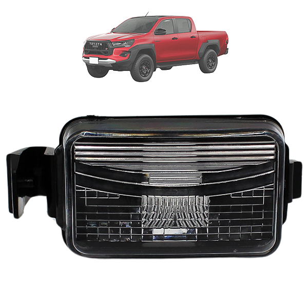 Lanterna Luz De Placa Traseira Hilux 2016 17 18 19 até 2023
