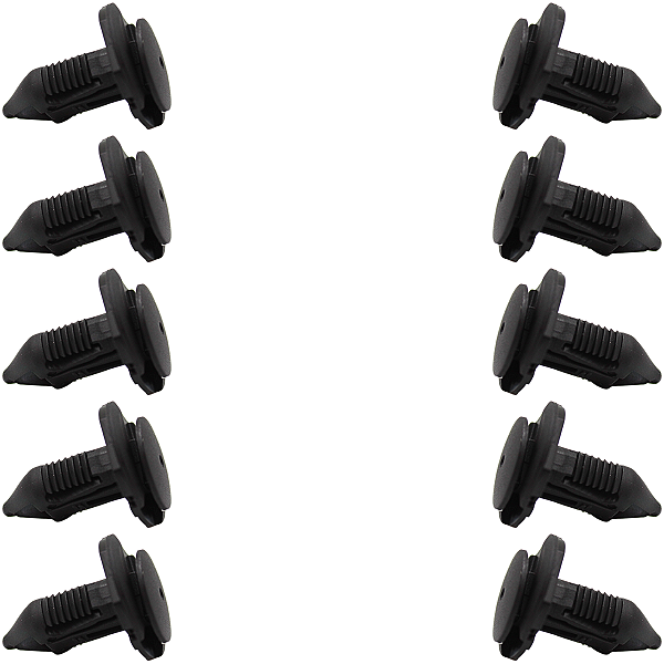 Kit 10 Grampo Para Barro Para Choque Com Espuma Jeep Ford Fiat