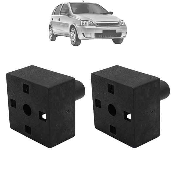 2 Pino Suporte Bagagito Tampão Traseiro Corsa 2002 2003 2004 2005 2006 2007 2008 2009 2010 2011 2012