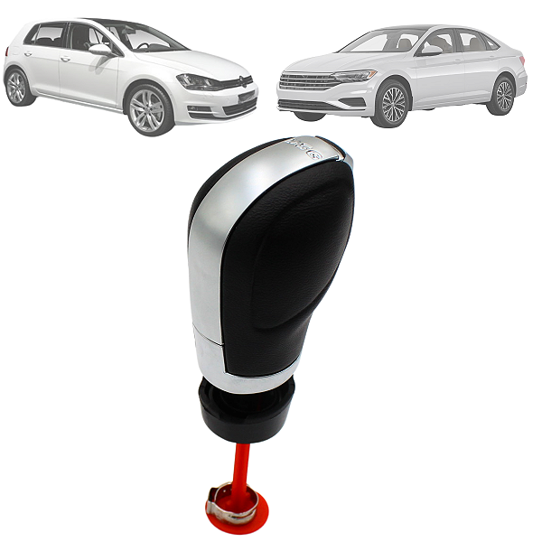 Manopla Cambio Automático Golf 2014 Até 2020 Amarok Jetta Tiguan Fusca Passat Polo Virtus Nivus 2011 Até 2025