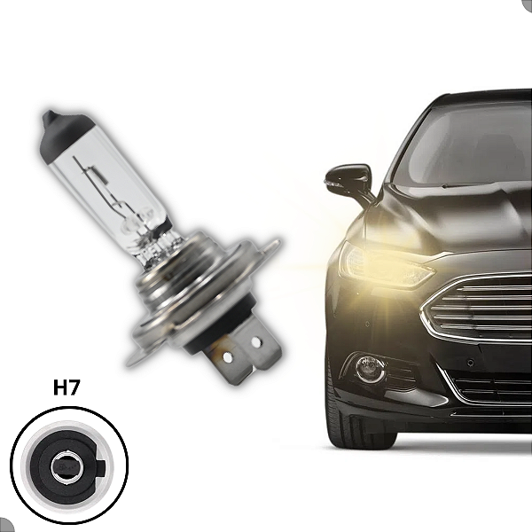 Lâmpada Farol Neblina Blue Long Life H7 12V 55W