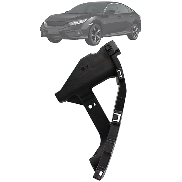 Suporte Guia Farol Direito Passageiro Civic 2017 Até 2021