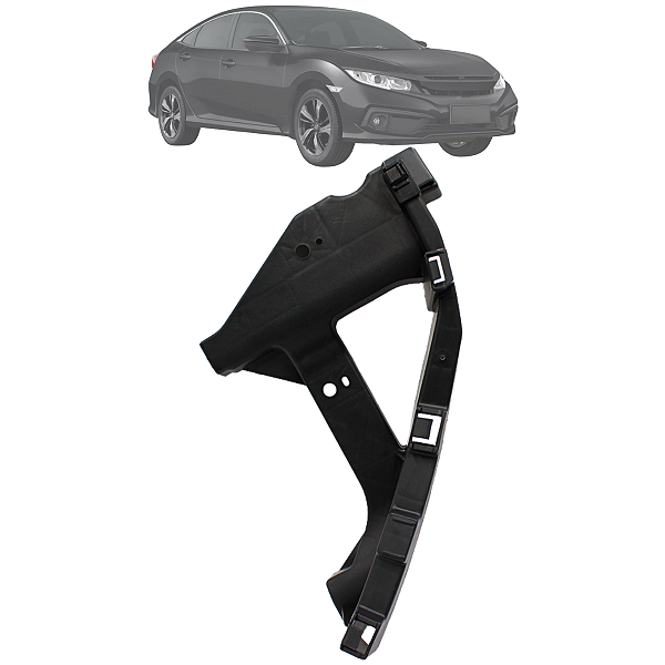 Suporte Guia Farol Direito Passageiro Civic 2017 Até 2021