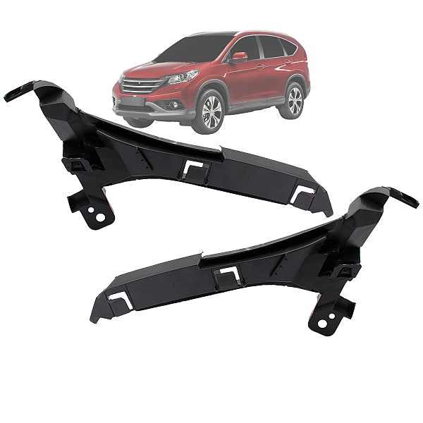 Kit 02 Suporte Guia Farol Honda CRV 2007 Até 2011