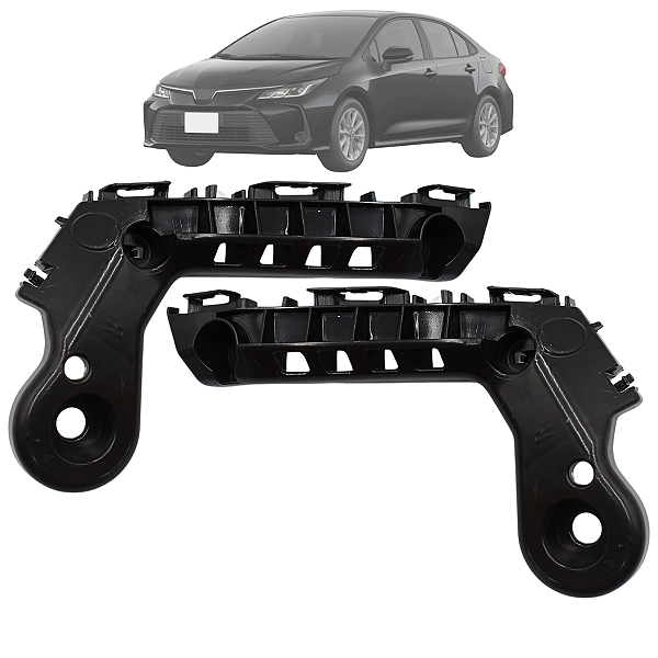 Kit 02 Guia Para Choque Dianteiro Corolla 2020 Até 2025