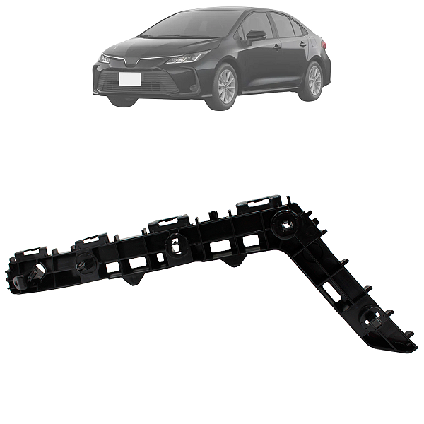 Guia Suporte Para Choque Traseiro Corolla 2020 Até 2025