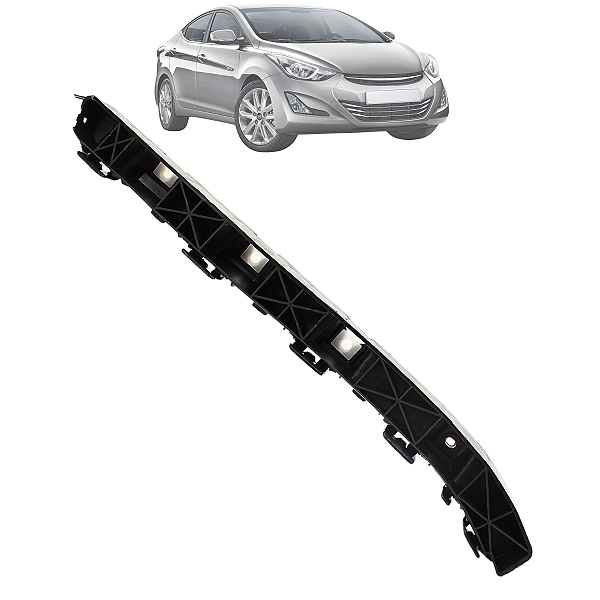 Guia Suporte Para Choque Traseiro Elantra 2012 Até 2016