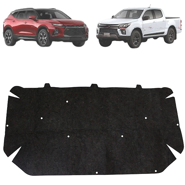 Manta Forro Capô Acústica  Blazer S10 2017 Até 2023