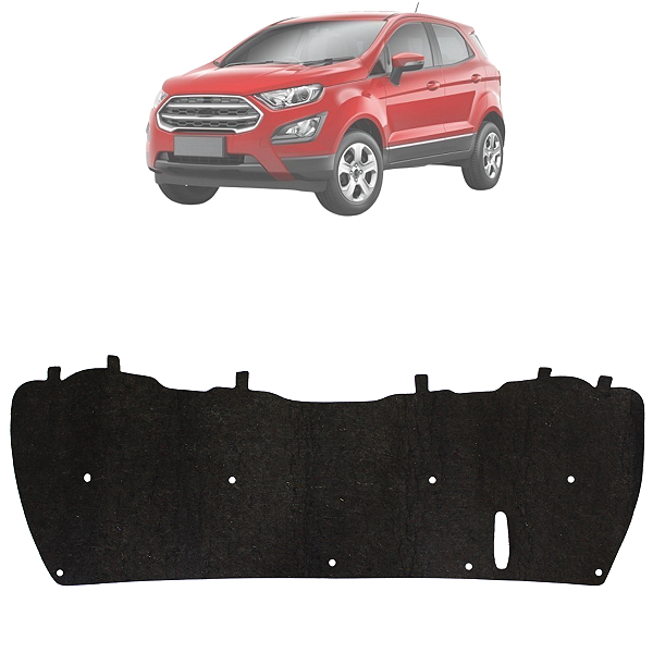 Manta Acústica Forro Capô Antichamas EcoSport 2018 Até 2023
