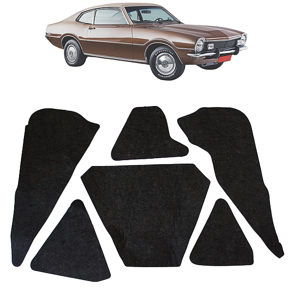 Manta Acústica Forro Capô Maverick Todos Sem Presilha