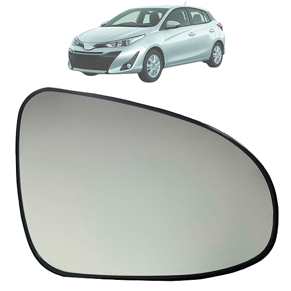 Lente Espelho Retrovisor Toyota Yaris 2018 2019 2020 2021 2022 2023 Original