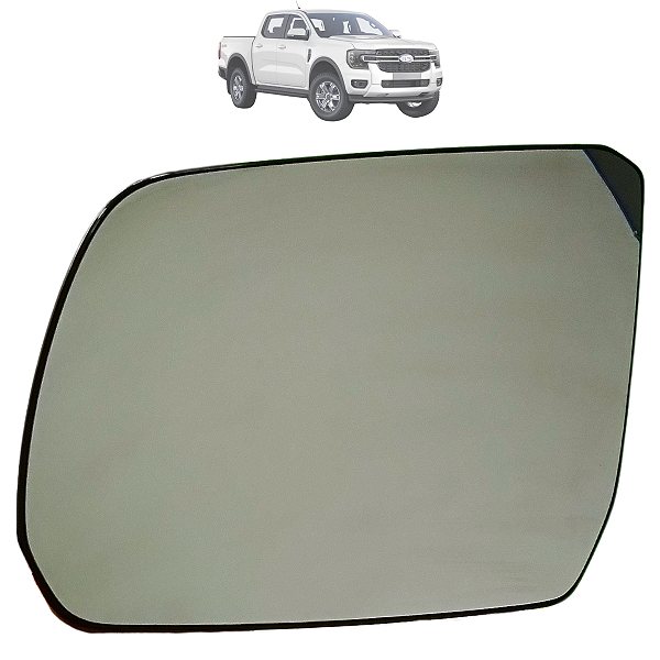 Subconjunto Lente Espelho Retrovisor Com Base Ranger 2023 2024 Esquerdo Original