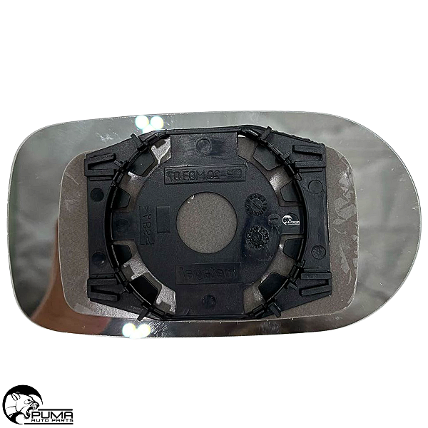 Par Lente Do Espelho Retrovisor Com Base Palio 2001 Até 2003 Original