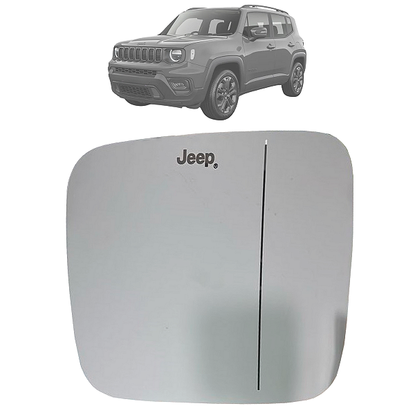 Lente Espelho Retrovisor Com Base Renegade 2015 Até 2024
