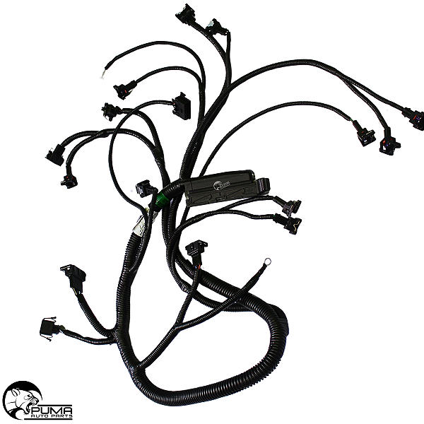 Chicote Do Motor Vw Kombi 1.6 Injeção Com Code 2001 À 2006