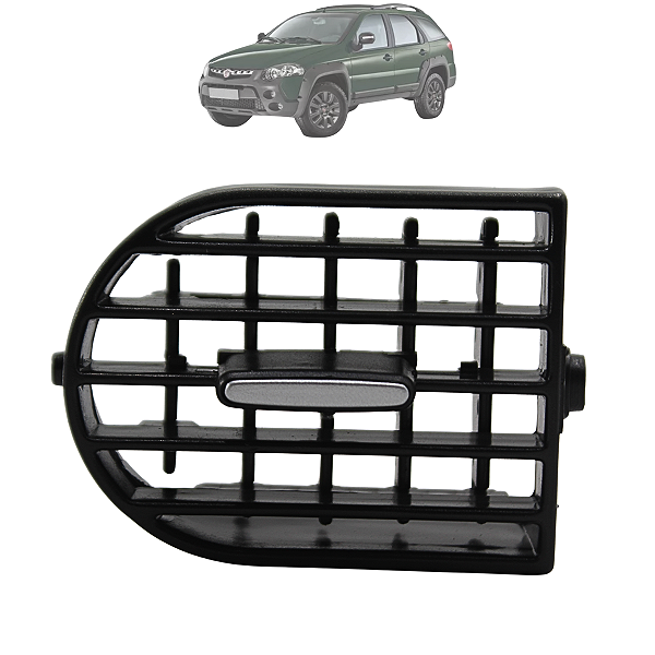 Difusor De Ar Palio ADV 2013 Até 2020 Siena EL 2013 Até 2016 Strada 2013 Até 2020 Lateral Direito