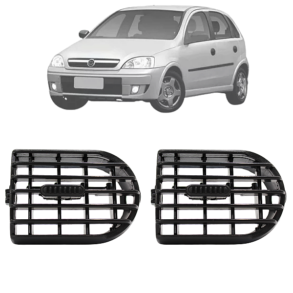 Kit 02 Difusor De Ar Corsa Joy Maxx G2 2002 Até 2012 Montana G1 2004 Até 2010