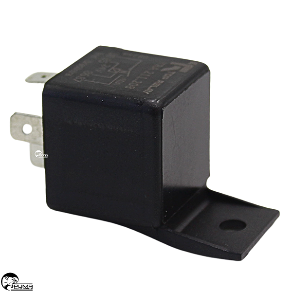 Relé Auxiliar 24V 4 Terminais 40A Com Suporte Caminhões