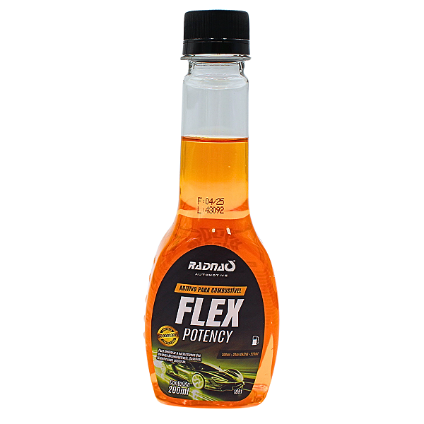 Aditivo Flex Radnaq 200ml Para Gasolina Etanol