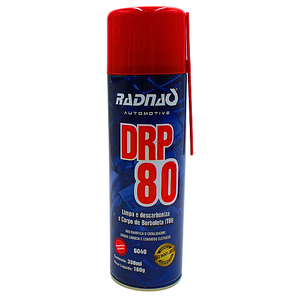 Descarbonizante Motor DRP80 Limpa Bico Carburador 300ml