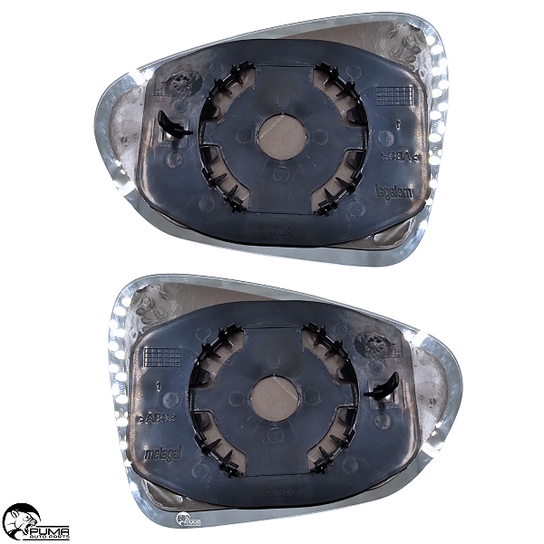 Par Lente Espelho Retrovisor Base Argo Gravado 2018 Até 2022 Original
