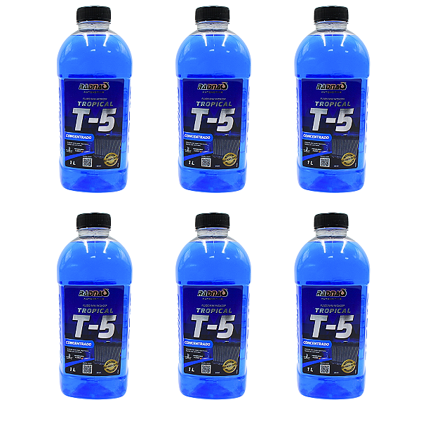 Aditivo Radiador T5 Long Life - Azul 6 Litro