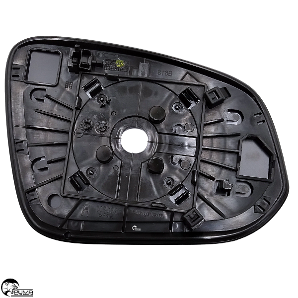 Par Lente Espelho Retrovisor  Com Base Toyota Hilux 2016 Até 2023 Original