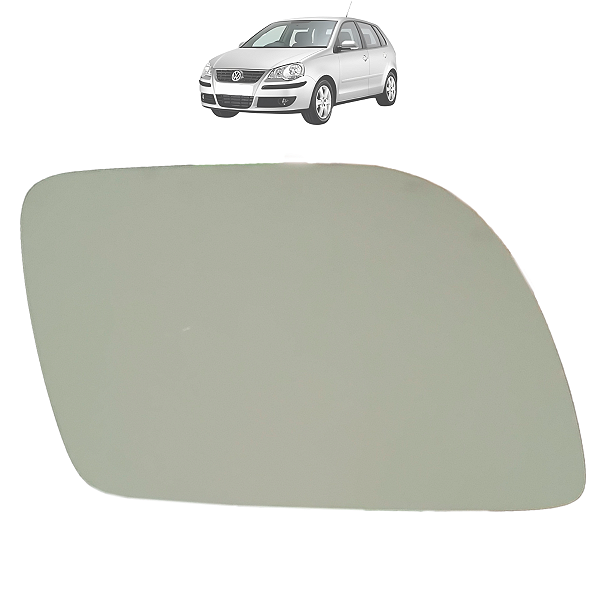 Lente Espelho Retrovisor Base Polo 2002 Até 2008 Original