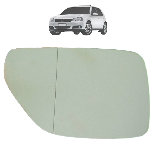 Lente Espelho Retrovisor Base Golf 2007 Até 2011 Original