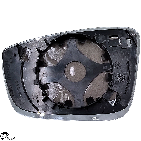 Lente Espelho Retrovisor Base Fox 2010 Até 2014 Original