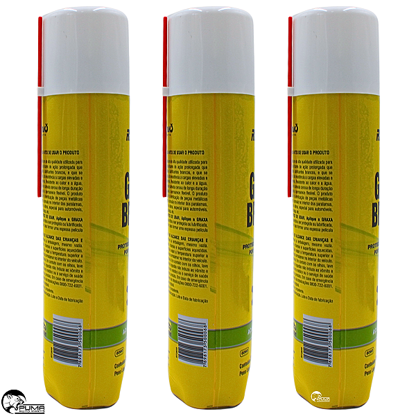 Spray Graxa Branca Aerossol Lubrificante 900ml