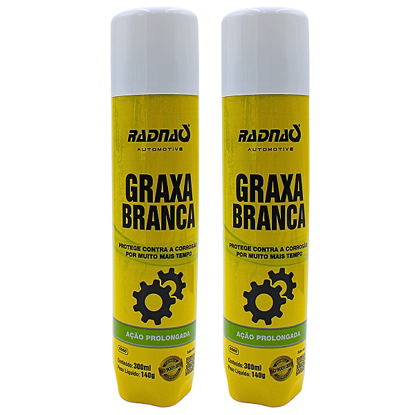 Spray Graxa Branca Aerossol Lubrificante 600ml
