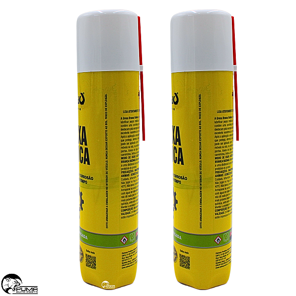 Spray Graxa Branca Aerossol Lubrificante 600ml