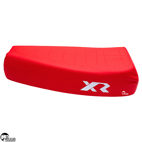 Banco Selim Mobilete p/ Bicicleta + Presilha Fixação Vermelho