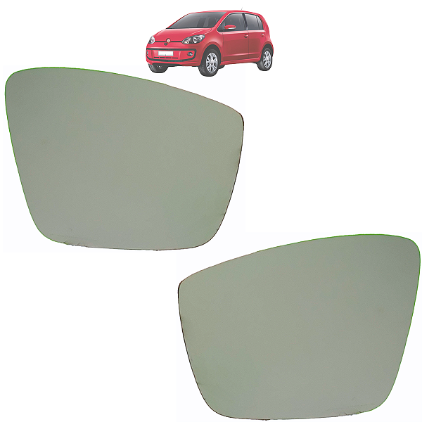 Par Lente Retrovisor Base Fox 2010 Até 2014 Original