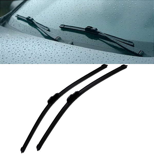 Par Palheta Limpador Silicone Universal 18 Polegadas 24 Polegadas