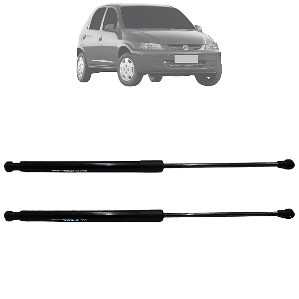 Par Amortecedor Porta Malas Celta 2000 Até 2014 Corsa 2002 Palio 1996 Até 2011