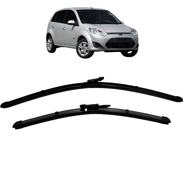 Limpador Palheta Silicone Dianteira Especifica Fiesta 2011 2012 Até 2014