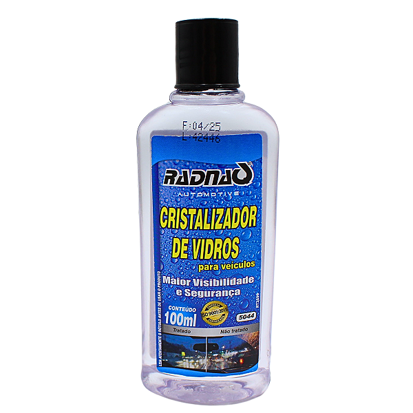Cristalizador Vidros Repelente De Agua 100ml