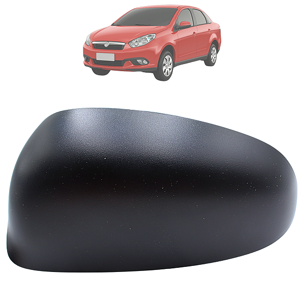 Capa Retrovisor Novo Palio 2012 Até 2021 Grand Siena 2012 Até 2023 Original