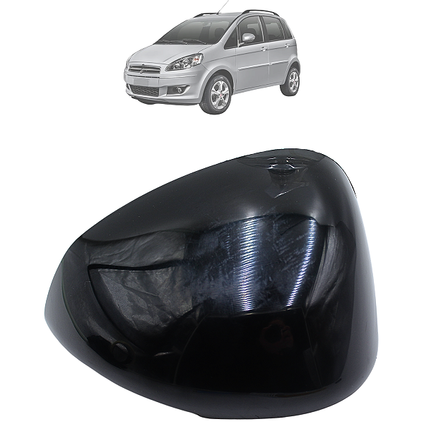 Capa Espelho Retrovisor Idea  2011 Até 2016 Com Furo Original